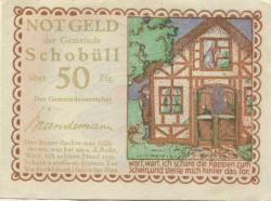 Schobüll (heute: Husum) - Gemeinde - -- - 50 Pfennig