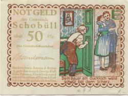 Schobüll (heute: Husum) - Gemeinde - -- - 50 Pfennig