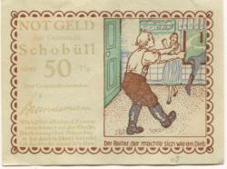 Schobüll (heute: Husum) - Gemeinde - -- - 50 Pfennig
