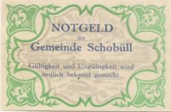 Schobüll (heute: Husum) - Gemeinde - -- - 25 Pfennig 