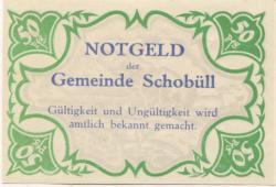Schobüll (heute: Husum) - Gemeinde - -- - 50 Pfennig