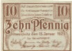 Schweidnitz (heute: PL-Swidnica) - Kreissparkasse - 15.1.1921 - 10 Pfennig 