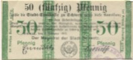Schwetz (heute: PL-Swiecie) - (Kreis und) Stadt - 1.2.1917 - 50 Pfennig 