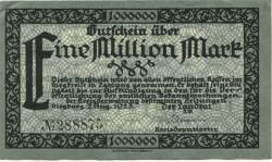 Siegburg - Siegkreis - 2.8.1923 - 1 Million Mark
