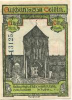 Soldin (heute: PL-Myslibórz) - Stadt - Mai 1921 - 1 Mark