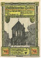 Soldin (heute: PL-Myslibórz) - Stadt - Mai 1921 - 2 Mark 