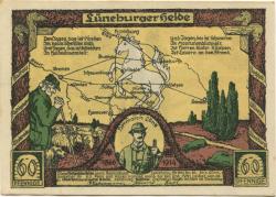 Soltau - Heimatbund Lohengau - - Ende 1921 - 60 Pfennig