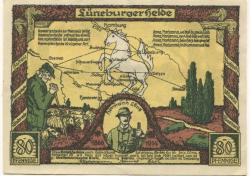 Soltau - Heimatbund Lohengau - - Ende 1921 - 80 Pfennig