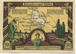Soltau - Heimatbund Lohengau - - Ende 1921 - 100 Pfennig
