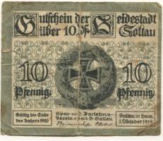 Soltau - Spar- Darlehns-Verein eGmbH - 1.10.1919 - Ende 1920 - 10 Pfennig 