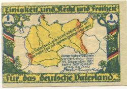 Soltau - Sportverein - - 31.12.1921 - 1 Mark