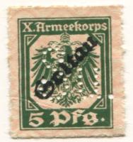 Soltau - X.Armeekorps, Gefangenenlager - -- - 5 Pfennig