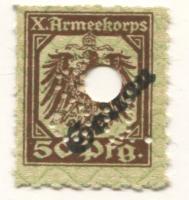 Soltau - X.Armeekorps, Gefangenenlager - -- - 50 Pfennig
