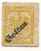 Soltau - X.Armeekorps, Gefangenenlager - -- - 1 Mark