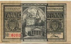 Sondershausen - Stadt - 1.10.1918 - 20 Pfennig