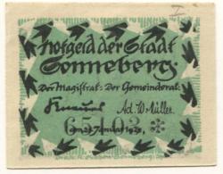 Sonneberg - Stadt - 21.1.1921 - 10 Pfennig