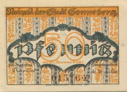 Sonneberg - Stadt - 21.1.1921 - 50 Pfennig