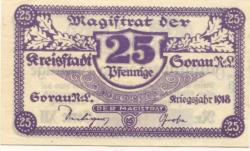 Sorau (heute: PL-Zary) - Stadt - 1918 - 31.12.1920 - 25 Pfennig