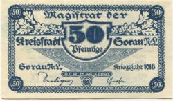 Sorau (heute: PL-Zary) - Stadt - 1918 - 31.12.1920 - 50 Pfennig