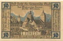 Sorau (heute: PL-Zary) - Stadt - 1.3.1921 - 10 Pfennig