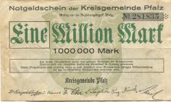 Speyer - Kreisgemeinde Pfalz - -- - 1 Million Mark