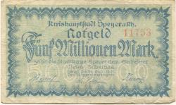Speyer - Stadt - 21.9.1923 - 20 Millionen Mark