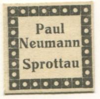 Sprottau (heute: PL-Szprotawa) - Neumann, Paul - -- - 1 Pfennig