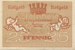 Steinheid (heute: Neuhaus) - Gemeinde - 1920 - 25 Pfennig