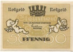 Steinheid (heute: Neuhaus) - Gemeinde - 1920 - 50 Pfennig