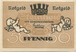 Steinheid (heute: Neuhaus) - Gemeinde - 1920 - 50 Pfennig