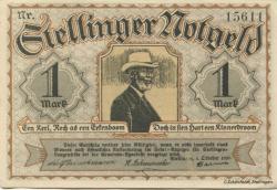 Stellingen (heute: Hamburg) - (Gemeinde) - 1.10.1920 - 1 Mark 