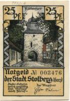 Stolberg (heute: Südharz) - Stadt - -- - 25 Pfennig 