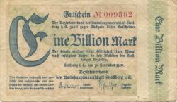 Stollberg - Amtshauptmannschaft - 10.11.1923 - 1 Billion Mark 