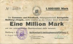Stollberg - Amtshauptmannschaft - 9.8.1923 - 1 Million Mark