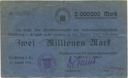 Stollberg - Amtshauptmannschaft - 15.8.1923 - 2 Millionen Mark 