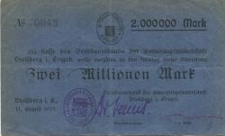 Stollberg - Amtshauptmannschaft - 15.8.1923 - 2 Millionen Mark 
