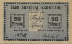 Strasburg - Stadt - -- - 50 Pfennig