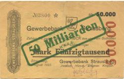Strausberg - Gewerbebank - -- - 50 Milliarden Mark