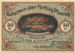 Süderbrarup - Gemeinde - -- - 50 Pfennig