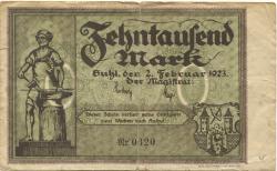 Suhl - Stadt - 2.21923 - 10000 Mark