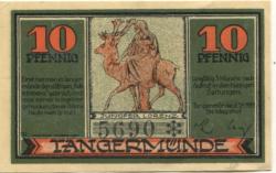 Tangermünde - Stadt - 1.4.1921 - 10 Pfennig 