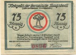 Tangstedt - Gemeinde - -- - 75 Pfennig 