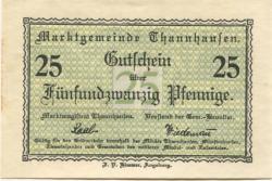 Thannhausen - Marktgemeinde - -- - 25 Pfennig