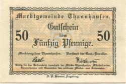 Thannhausen - Marktgemeinde - -- - 50 Pfennig