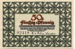 Tinnum (heute: Gemeinde Sylt) - Gemeinde - 1.4.1921 - 50 Pfennig