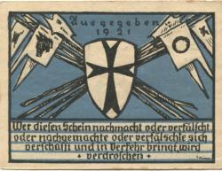 Tirschenreuth - Lager der Ringgemeinschaft im Deutschen Pfadfinderbund - 1921 - 25 Pfennig