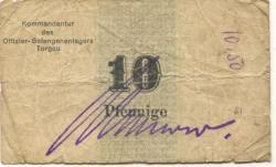Torgau - Offizier-Gefangenenlager - -- - 10 Pfennig