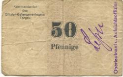 Torgau - Offizier-Gefangenenlager - -- - 50 Pfennig 