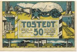 Tostedt - Gemeinde - 1921 - 50 Pfennig