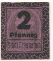 Traunstein - Stadt - -- - 2 Pfennig 
